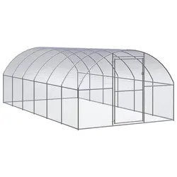 Practical Outdoor Chicken Coop for Backyard Use 3x6x2 m