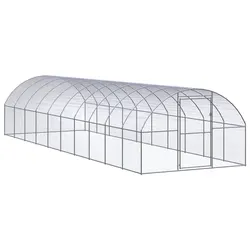 Practical Outdoor Chicken Coop 3x10x2 m for Your Needs