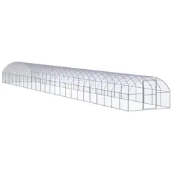Practical Chicken Coop Run for Safe Outdoor Use