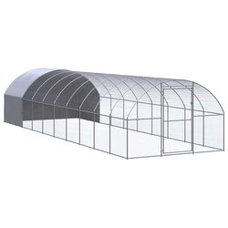 Versatile Outdoor Chicken Coop 3x10x2m for Small Animals