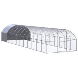 Practical Chicken Coop 3x12x2m for Outdoor Use