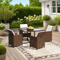 5-Piece Outdoor Dining Set for Your Patio and Garden