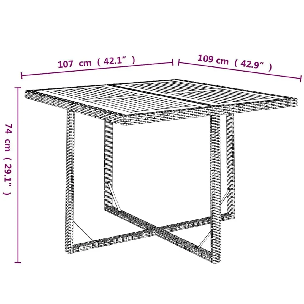 9 Piece Dining Set for Outdoor Gatherings