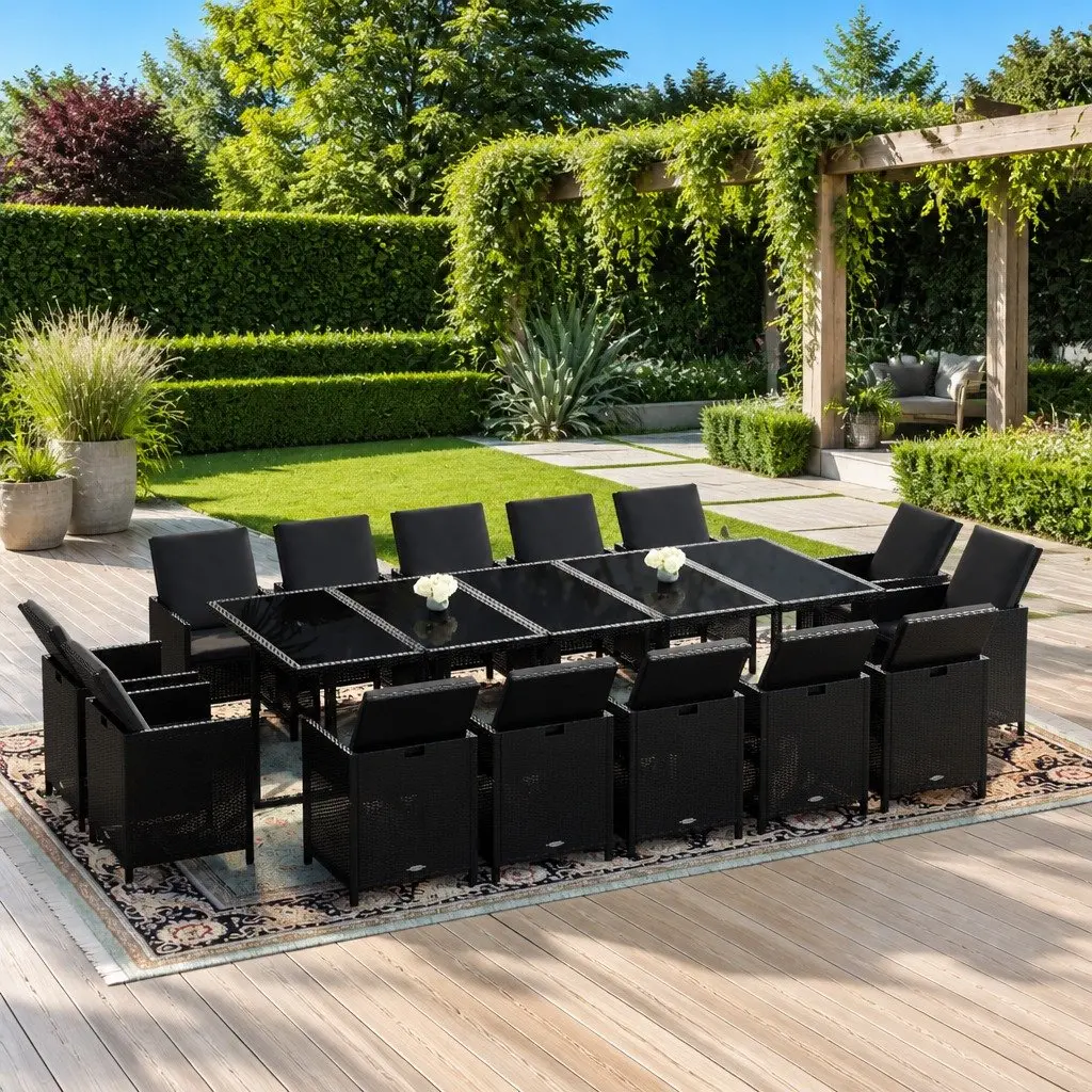15-Piece Dining Set for Outdoor Gatherings