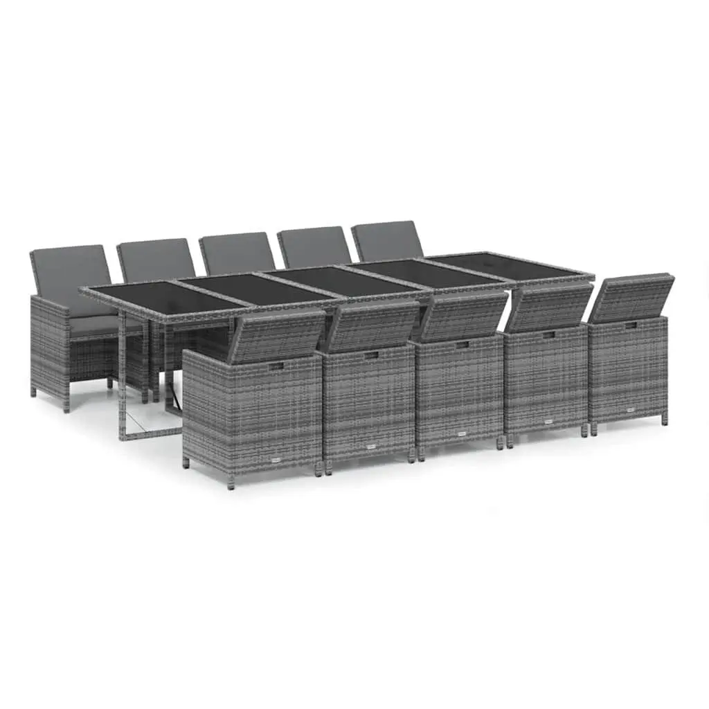 11 Piece Dining Set for Outdoor Gatherings