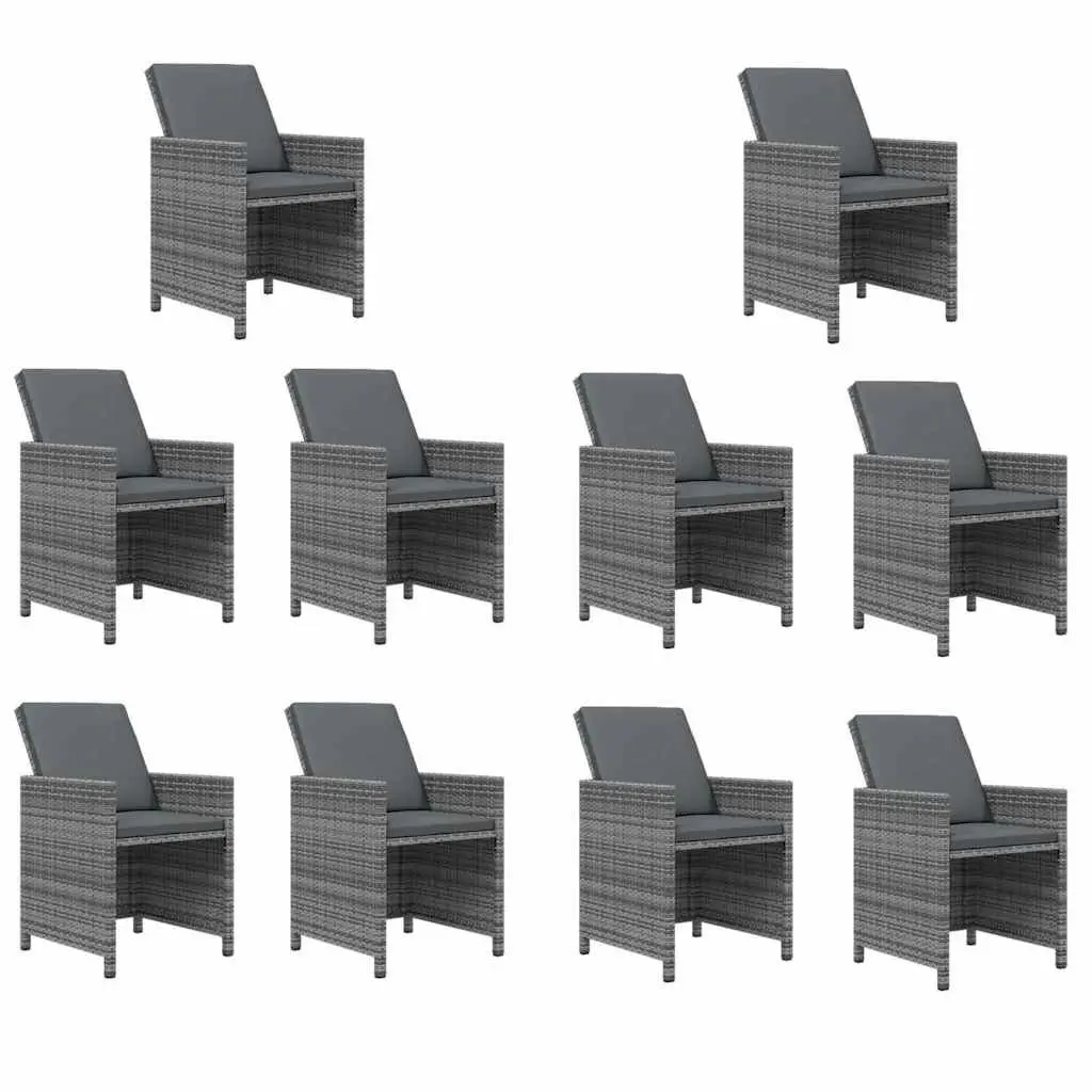 11 Piece Dining Set for Outdoor Gatherings