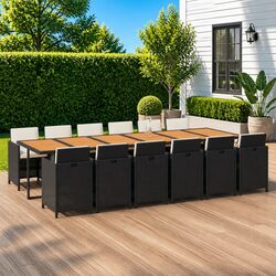 Practical 13 Piece Dining Set for Your Outdoor Gatherings