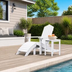 Functional Adirondack Chair Set for Your Patio or Garden