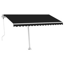 Freestanding Automatic Retractable Awning 450x300cm Outdoor Patio Sunshade