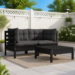Practical 3-Piece Lounge Set for Your Outdoor Space