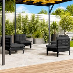 Ideal 4-Piece Lounge Set for Relaxation in Your Garden