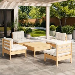 Practical 5 Piece Outdoor Lounge Set for Your Patio