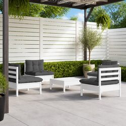 5-Piece Modular Lounge Set for Garden and Patio