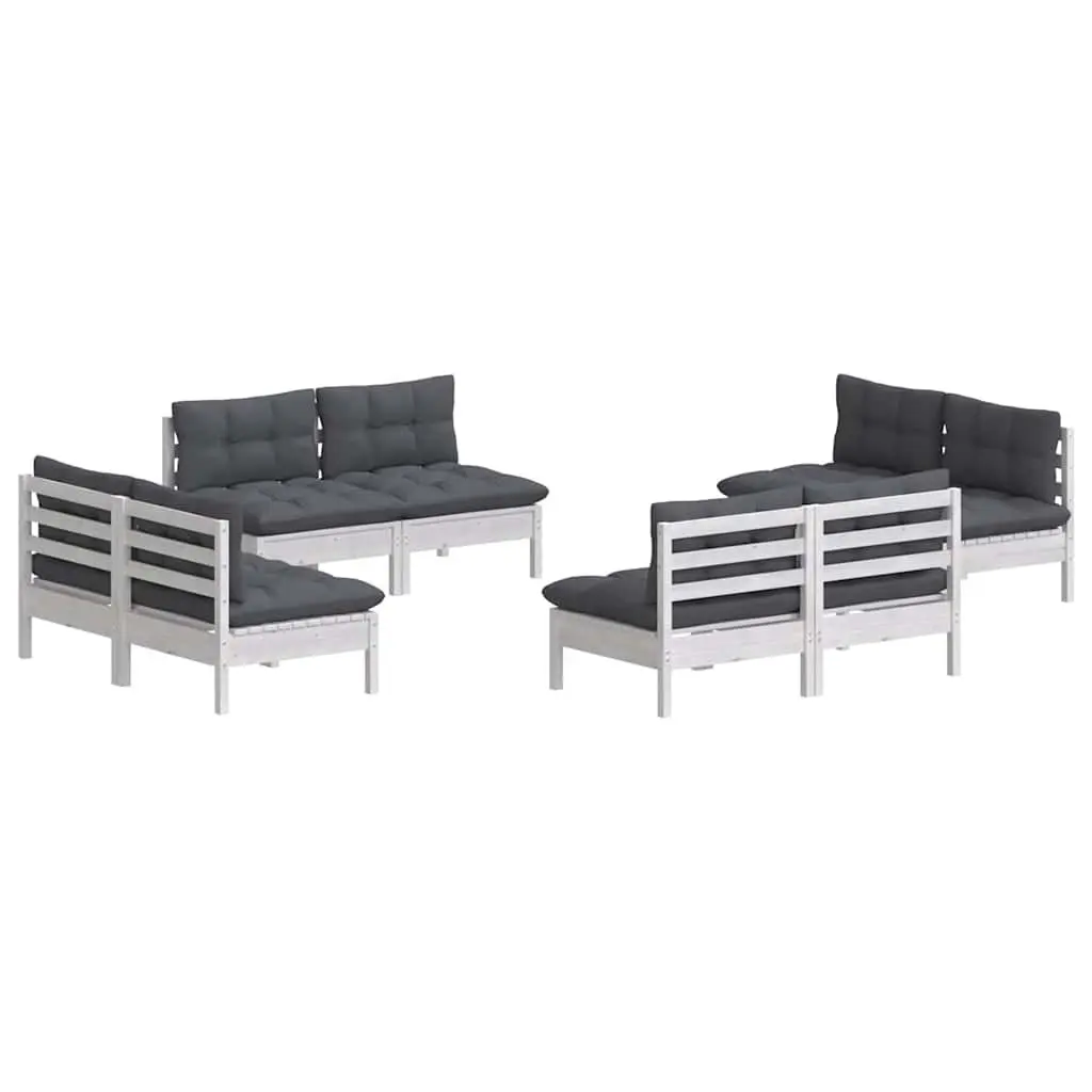 Outdoor 8 Piece Lounge Set for Relaxing and Entertaining