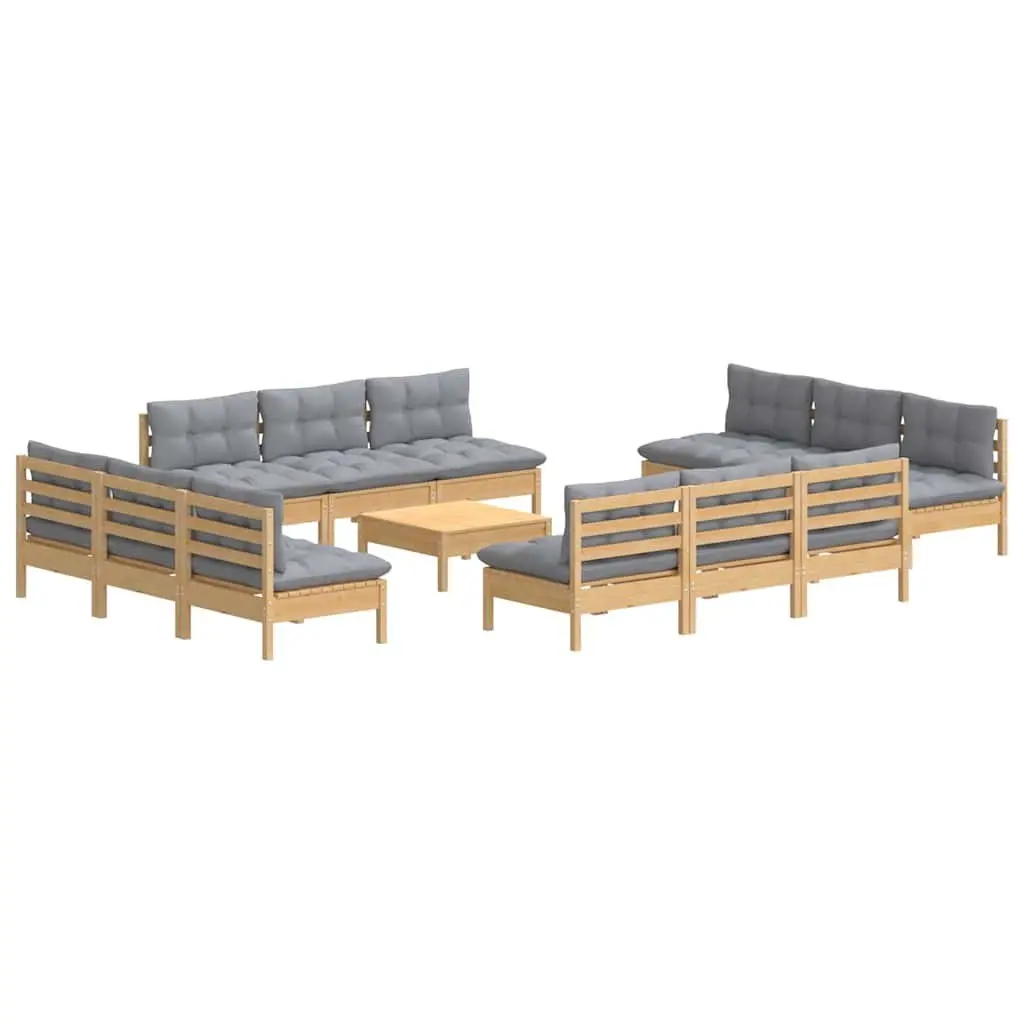 13 Piece Garden Lounge Set for Outdoor Living