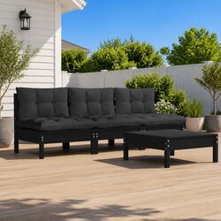 Versatile 4 Piece Garden Lounge Set for Your Outdoor Needs