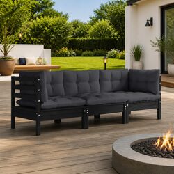 Perfect Fit for Your Patio: 3-Seater Garden Sofa