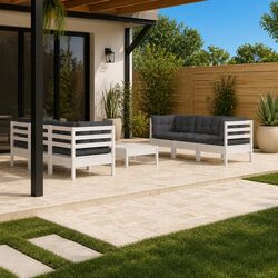 Versatile 7-Piece Lounge Set for Outdoor Gatherings