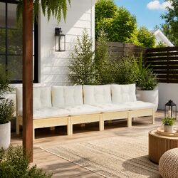 Functional 4-Seater Garden Sofa for Entertaining and Relaxation