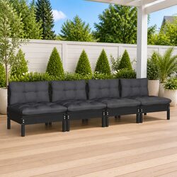 Versatile 4-Seater Garden Sofa for Outdoor Gatherings