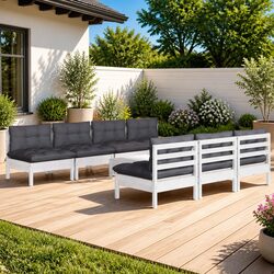 Practical Outdoor Lounge Set for Family Gatherings