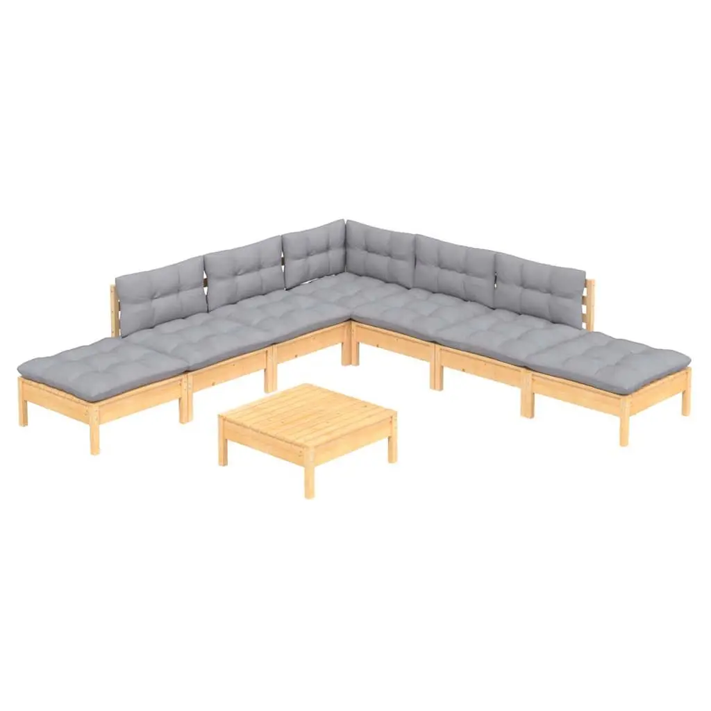 8 Piece Outdoor Lounge Set for Patios