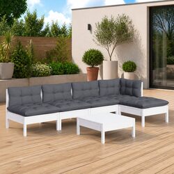 Practical 6 Piece Lounge Set for Your Outdoor Space