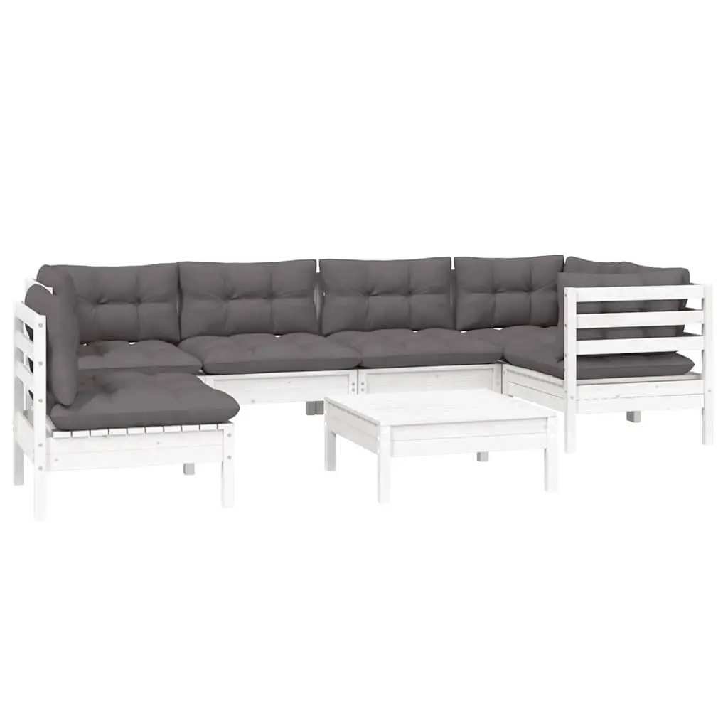 White Modular Patio Furniture for Relaxing Spaces
