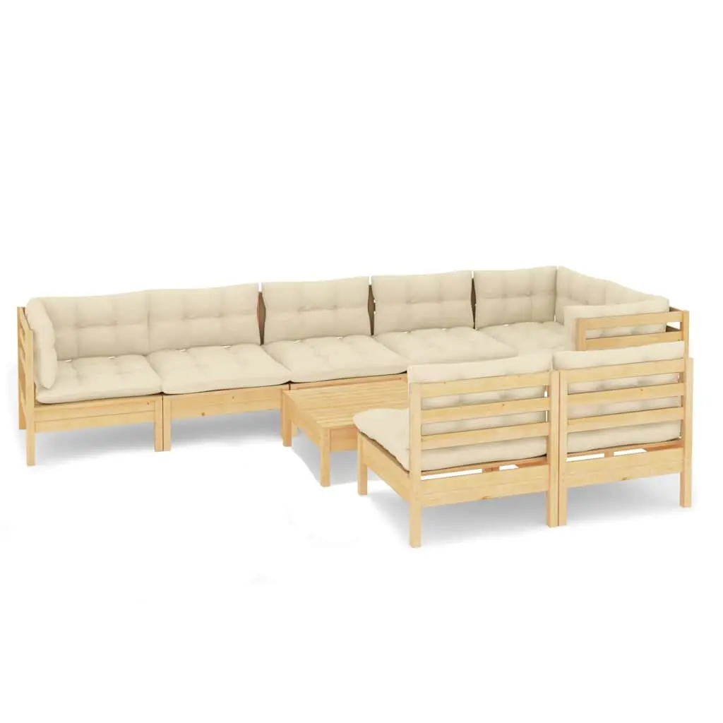 9 Piece Lounge Set for Outdoor Living