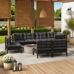 Perfect for Your Patio: 8-Piece Modular Lounge Set