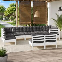 Ideal 9 Piece Lounge Set for Your Outdoor Gatherings