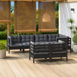 Versatile 7-Piece Garden Lounge Set for Outdoor Enjoyment