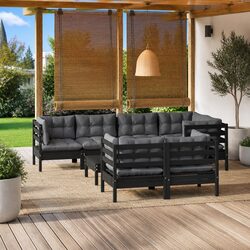 Versatile 8 Piece Lounge Set for Your Outdoor Living