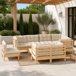 Ideal Outdoor Lounge Set – Perfect for Patios and Backyards