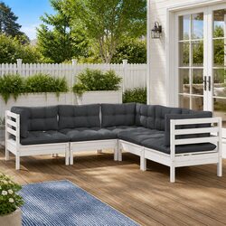 Versatile 5 Piece Garden Lounge Set for Any Outdoor Setting
