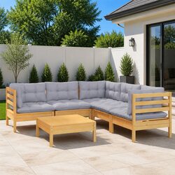 Ideal 6 Piece Lounge Set for Outdoor Gatherings