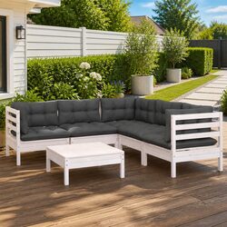 Perfect for Socializing: 6-Piece Patio Lounge Set