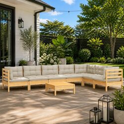 Practical 8-Piece Outdoor Lounge Set for Your Patio