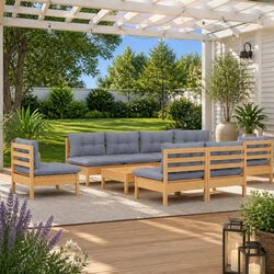 Perfect Lounge Set for Patios: 11 Pieces of Comfort