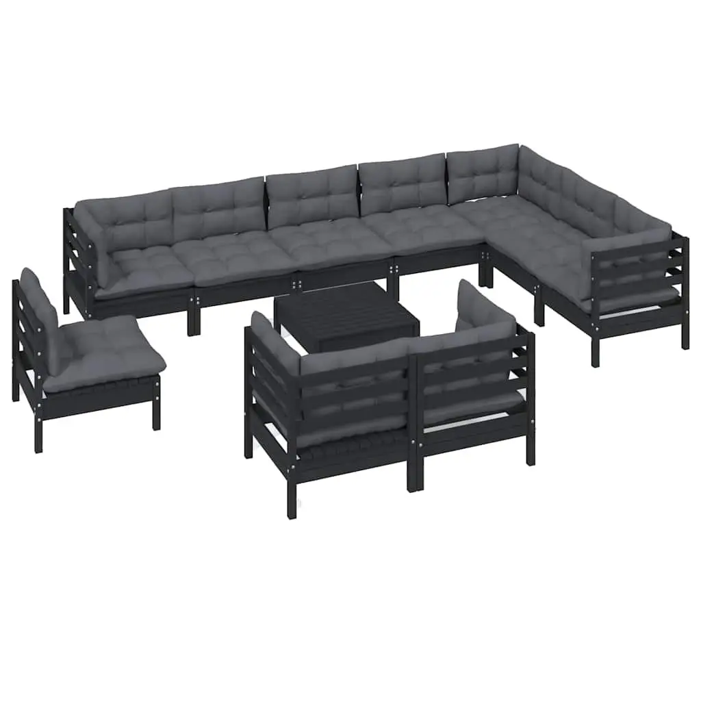 11-Piece Lounge Set for Outdoor Enjoyment