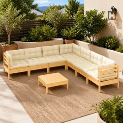 Perfect 8 Piece Lounge Set for Outdoor Gatherings