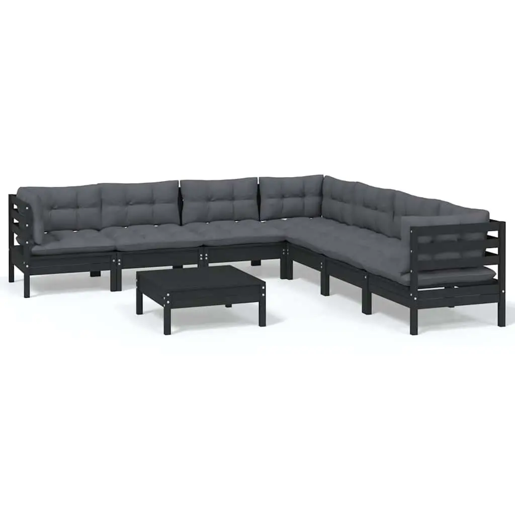 8 Piece Garden Lounge Set for Outdoor Use