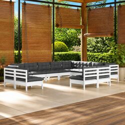 Versatile 12 Piece Lounge Set for Your Outdoor Living