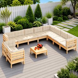 Versatile Garden Lounge Set Perfect for Relaxing Outdoors