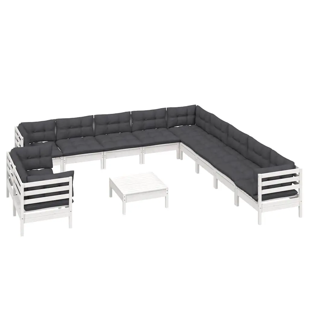 12-Piece Garden Lounge Set for Outdoor Relaxation
