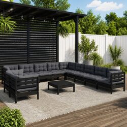 Versatile 12 Piece Outdoor Lounge Set for Any Space