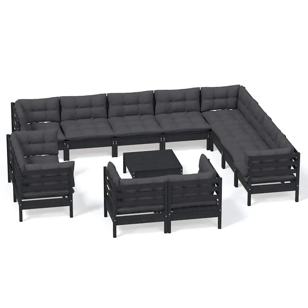 13 Piece Modular Lounge Set for Outdoor Use