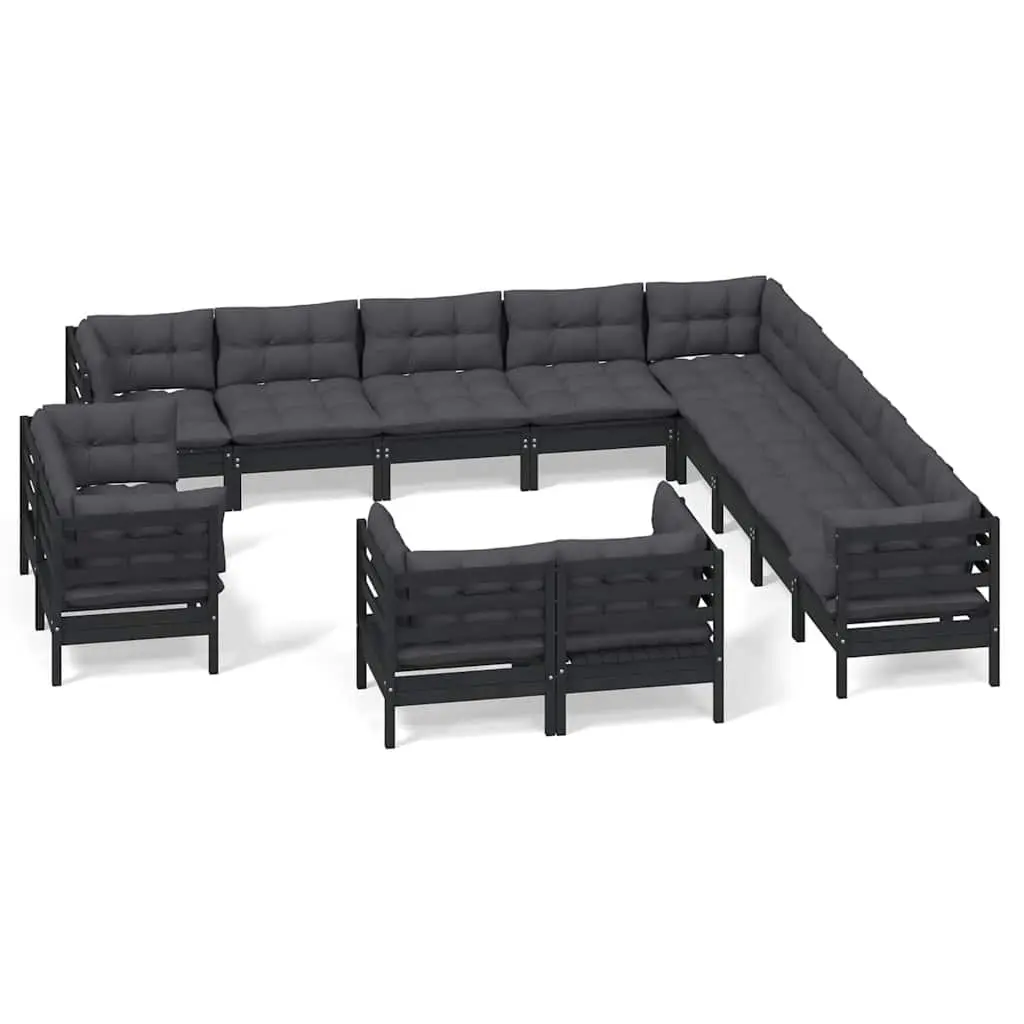 13 Piece Outdoor Lounge Set for Relaxation