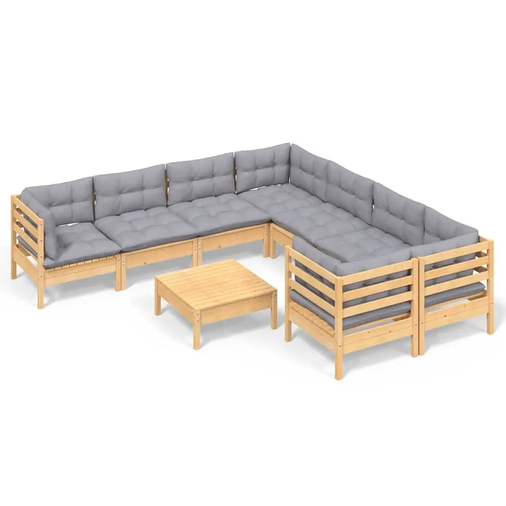 9 Piece Lounge Set for Outdoor Entertaining