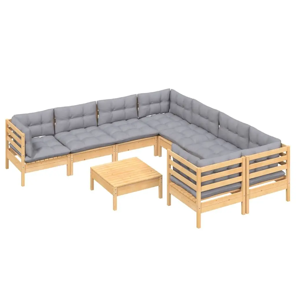 9 Piece Lounge Set for Outdoor Entertaining